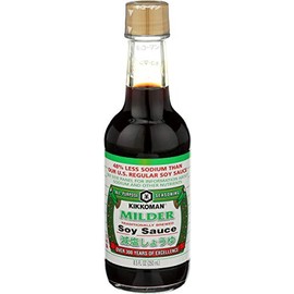 Kikkoman, Soy Sauce Milder, 8.5 Fl Oz