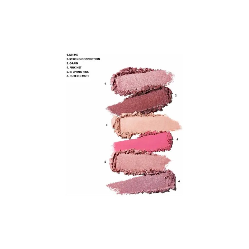Paleta De Sombras Connect In Colour Color Rose Lens Mac
