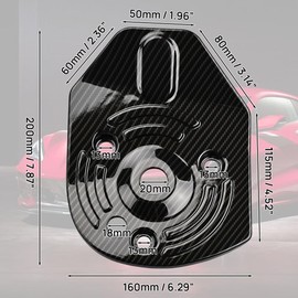 BILLFARO - Cubiertas de torre de puntal trasero negro brillante, plástico ABS, amortiguador de golpes, cubierta de panel de protección contra golpes para Corvette C8 Stingray Z06 2020-2023