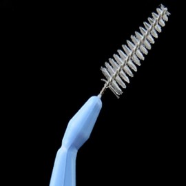 10P Straight Interdental Brush Oral Products Gum Cleaning Hygiene Teeth Care Interdental Brush Cleanliness Essential Item SSS (0.7mm) 2ea
