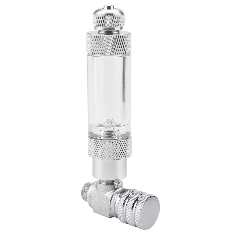 Aquarium CO2 Check Valve, Aquarium System CO2 Regulator Stainless Steel