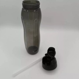 Tupperware Eco Twist Flip Top Water Bottle 25 oz Different Colors and Design NEW - Black