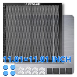 Honeycomb Bed Plate - 300 × 300 × 22mm Working Table with Aluminum Panel for XTool D1 /D1 Pro and Most Engraver Cutting Machine,Engraver Machine Accessories