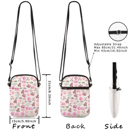 JTOUK Vet Tech Crossbody Bag Vet Tech Appreciation Gifts Best Veterinarian Gifts Veterinary Gift (Vet CR EU)