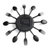 Metal Kitchen Wall Clock Spoon Fork Wall Clock Living Room