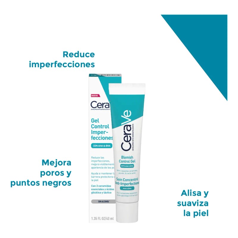 Skincare Básico Anti Acné Espinillas Cerave C Imperfecciones Grasa Día/noche