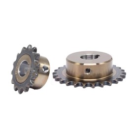 1pcs 18T-28T 06B Precision Industrial Drive Sprocket 18 19 20 22 24 28 Teeth Steel Chain Gear Inner Hole 12 15 17 19 22 30mm(28Teeth 30mm (Keyway 8mm))