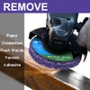 WelderElite Paint Stripping Discs 12-Pack, 4" Purple Angle Grinder Disc