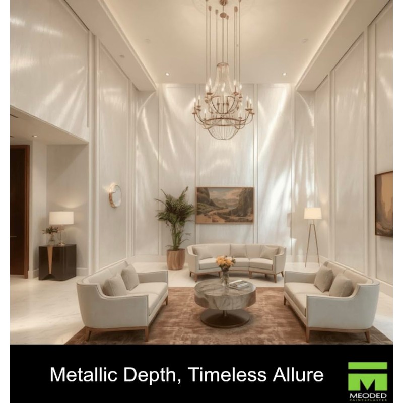 Meoded Paint & Plaster | Sapphire Metallic Paint | Interior