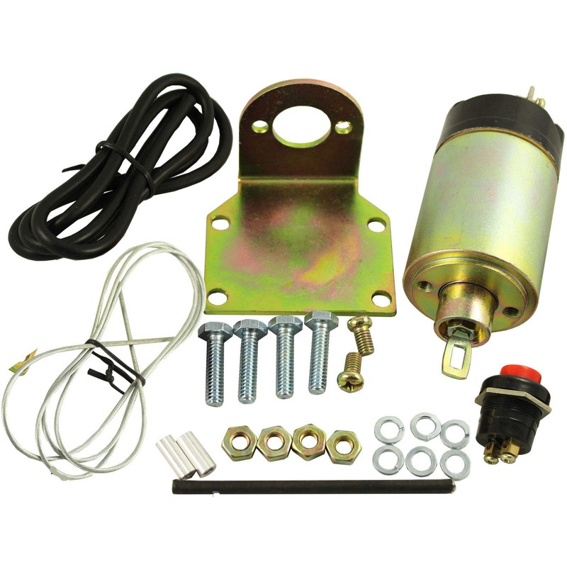 New Universal 100lb Trunk Solenoid Shaved Door Kit Popper Kit