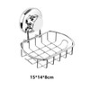 Suction Cup soap Holder for Kitchen and Bathroom, soap Dish