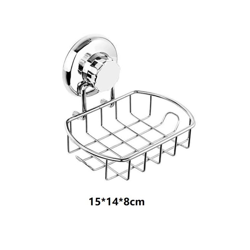 Suction Cup soap Holder for Kitchen and Bathroom, soap Dish