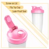 Mr. Pen- Shaker Bottles for Protein Mixes with Twist Cap,