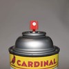 Cardinal Paint A4108 BK12 BLACK GLOSS POWDER COATING SPRAY PAINT