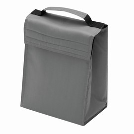 Preiswert&Gut Small Cool Bag 20 x 14 x 25 cm Choice of Colours - Insulated Bag for Drinks up to 500 ml, 6 Litre Capacity - Robust Thermal Bag, Optimal Insulation Also as a Freezer Bag (Silver)