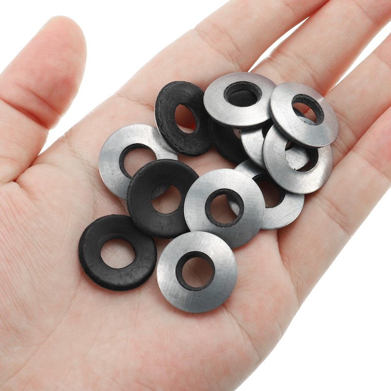 PATIKIL 5/16"x7/8" EPDM Bonded Sealing Washers, 50 Pieces Galvanized Neoprene