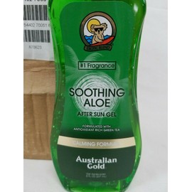 Australian Gold 6 Bottles (8 fl oz each) Australian Gold Soothing Gel After Sun Sunburn Cooling