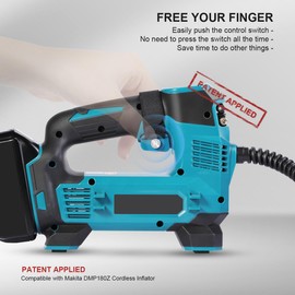 Trigger Lock Button Compatible with Makita DMP180Z, Lenink Power Button On/Off Control Clamp Lock Compatible with Makita Cordless Inflator Air Compressor