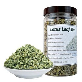 Lotus leaf tea 3.52 oz Lotus fragrance Dense tea Dried lotus leaf herbal tea荷叶茶100g