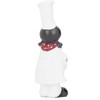 Resin Couple Chef Figurine Sculptures Statues Decor Kitchen Bar Cabinet
