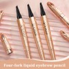 HQRKOTM 3D Eyebrow Pencil, Waterproof, Microblading Eyebrow Pencil, Eye Brow