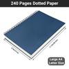 Yarotm Notebook A4 Dotted - 21 x 28.5 cm Spiral