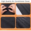 Luxiv 2 Pack Window Air Conditioner Cover Outdoor Winter, Outside