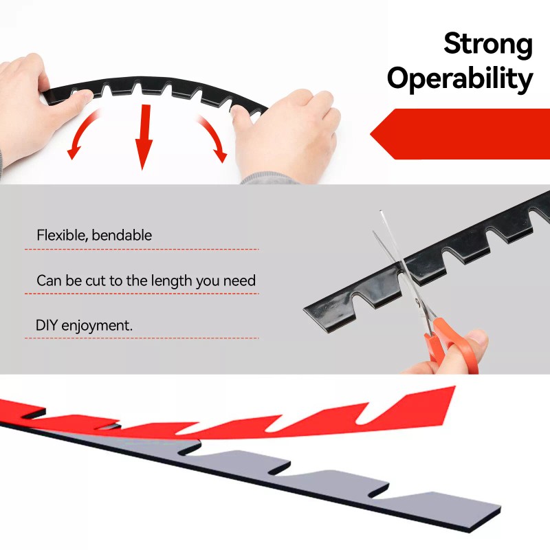 XUKEY Front Bumper Guard Chassis Scrape Protector Universal Anti-Skid Kit