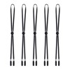 Sucrain 5 Pieces Adjustable Hat Strap Clips Hat Chin Cord