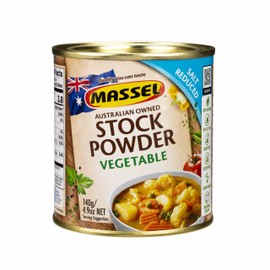 Massel Powder Tub SALT REDUCED Vegetable 3 x 140g