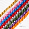 sourcing map Twisted Cord Trim, 5 Yard 4mm 3-Ply Twine