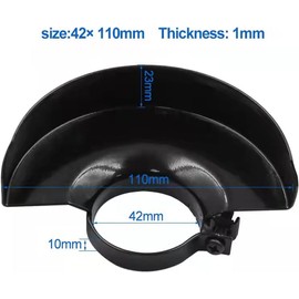 Black 4.5inch Angle Grinder Metal Safety Guard Protector Wheel Cover for Electric Angle Grinder Match for 100 Type Angle Grinder,Grinders Power Tools