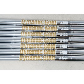 New True Temper Dynamic Gold X100 Chrome Steel Iron Set Taper Tip .355 4-PW (7 Shafts)