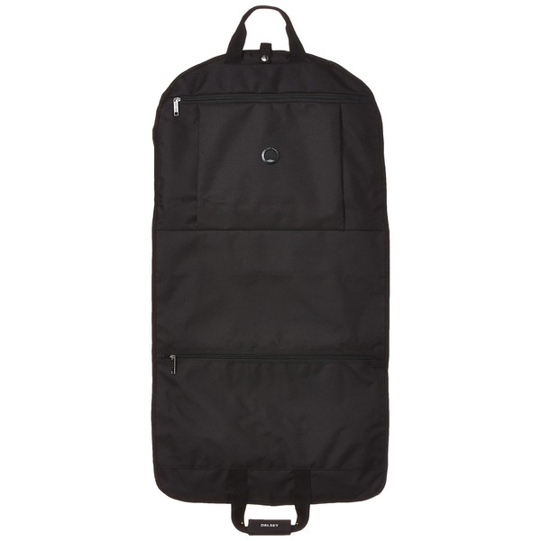DELSEY Paris Garment Bags Lightweight Hanging Travel Sleeve, Black, One