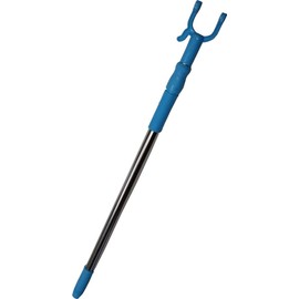 The Great American Hanger Company Aluminum Adjustable Reach Pole with Blue Handle in 29" Length - 45" Length, 1 Pole