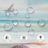 Riyidecor Beach Bible Verse Shower Curtain Hawaiian Ocean Coastal Lighthouse