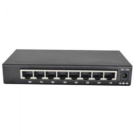 8-Port 1008D Gigabit Unmanaged Ethernet Switch, Business Ethernet Splitter, Home Network Hub, Desktop & Wall-Mount