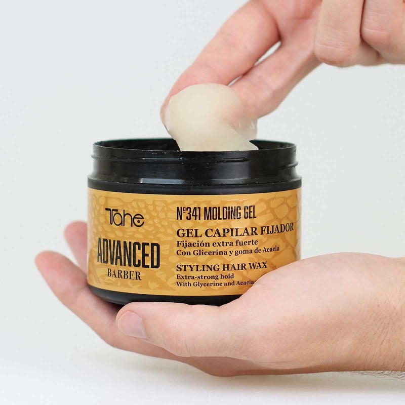 Tahe Advanced Barber Nein.341 Moulding Gel Styling Hair Wax 300