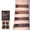 Maffick Highlight and Contour Palette: Nose, Face & Eye Shadow