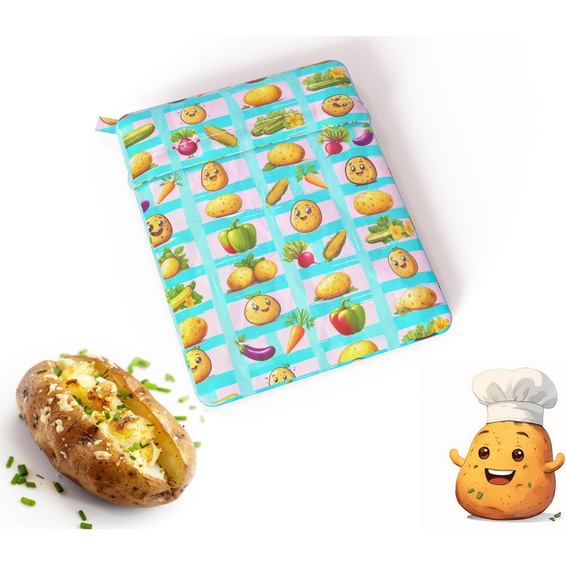 Reusable Baked Potato Microwave Bag – Quick-Cook Potato Express Microwave