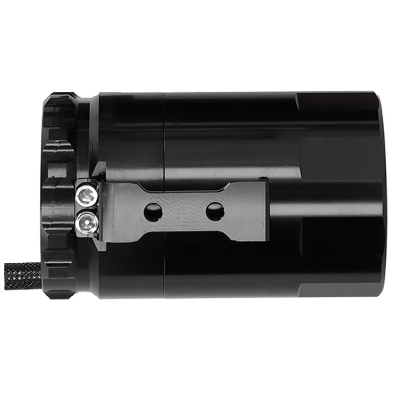 Universal Auto Oil Catch Can Breather Reservoir with Mounting Parts