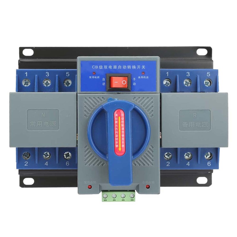 YWBL-WH 63A 3P Automatic Transfer Switch, Mini Power Generator Changeover