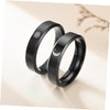 FOMIYES 2 Pairs Matching Promise Rings for Him and Her
