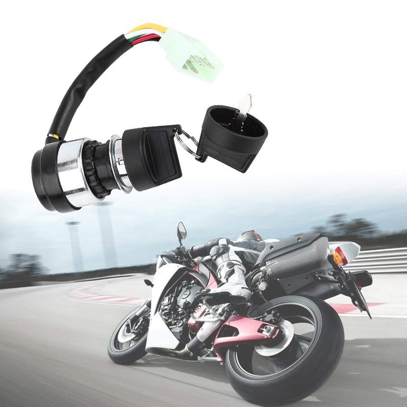 Ignition Switch Kit, 5 Wire 5 Pin Ignition Key Switch