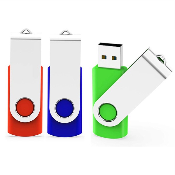 Aiibe 16 GB USB Flash Drive 3 Pack USB Memory