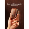 HIBEYO Leather Key Fob Cover Compatition with Genesis GV60 GV80