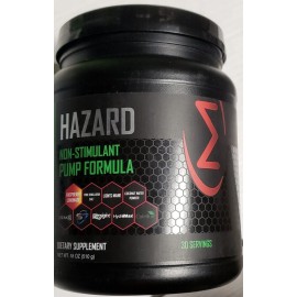 MFIT SUPPS - HAZARD Non-Stimulant Pump Formula - Raspberry Lemonade - Exp 2/2026