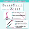 Eyelash Extension Kit, Individual Lash Clusters D Curl, DIY Lashes