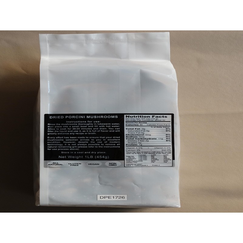 Dried European Porcini 1LB
