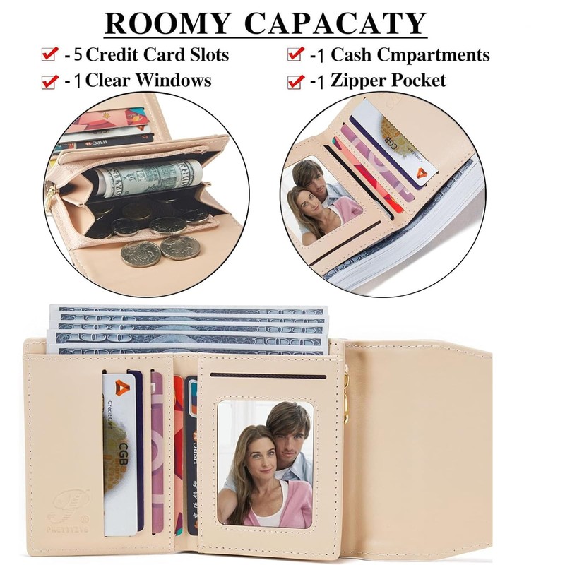 ANYWN Women's Small Purse, Women's Small Purse, Elegant Purse Small